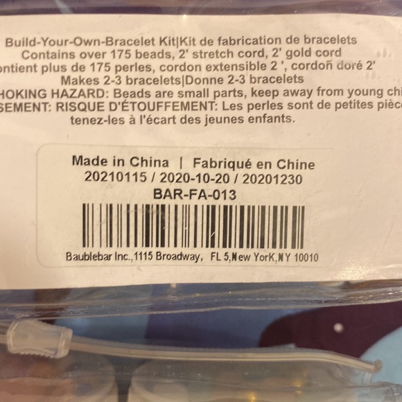 3/$110 Baublebar Build-Your-Own-Bracelet Kit - Picture 4 of 4
